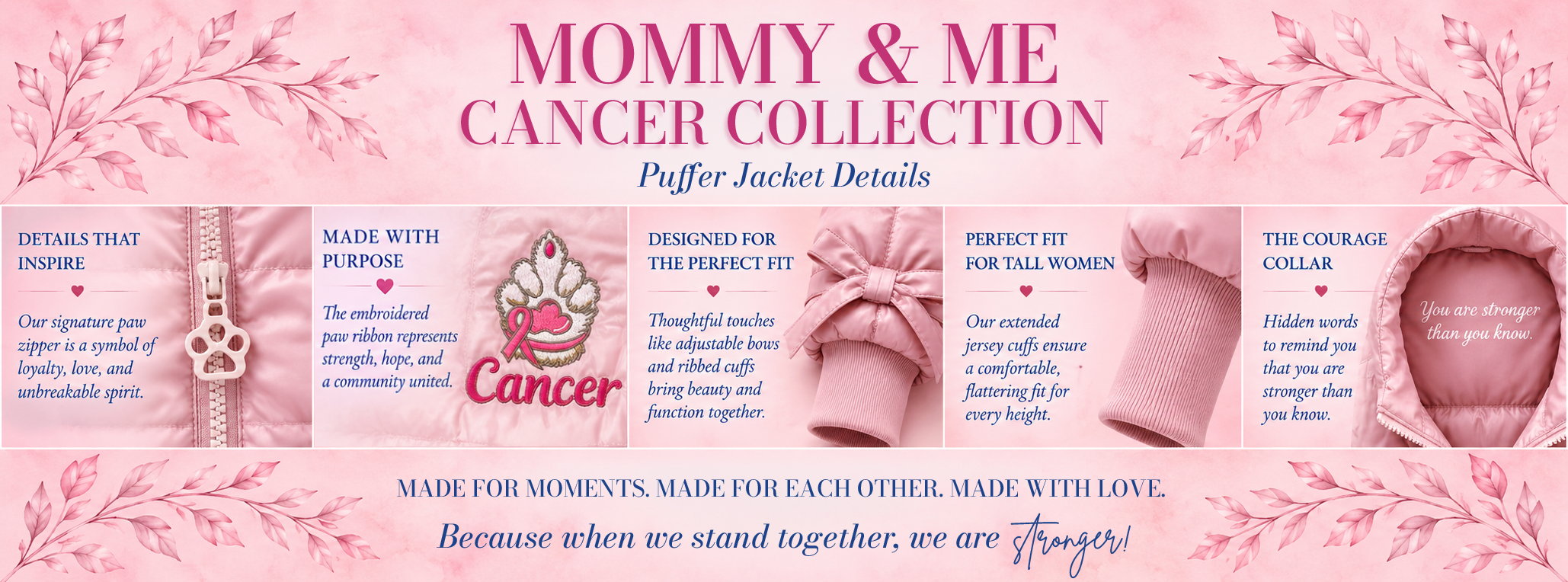 mommy and me cancer collection